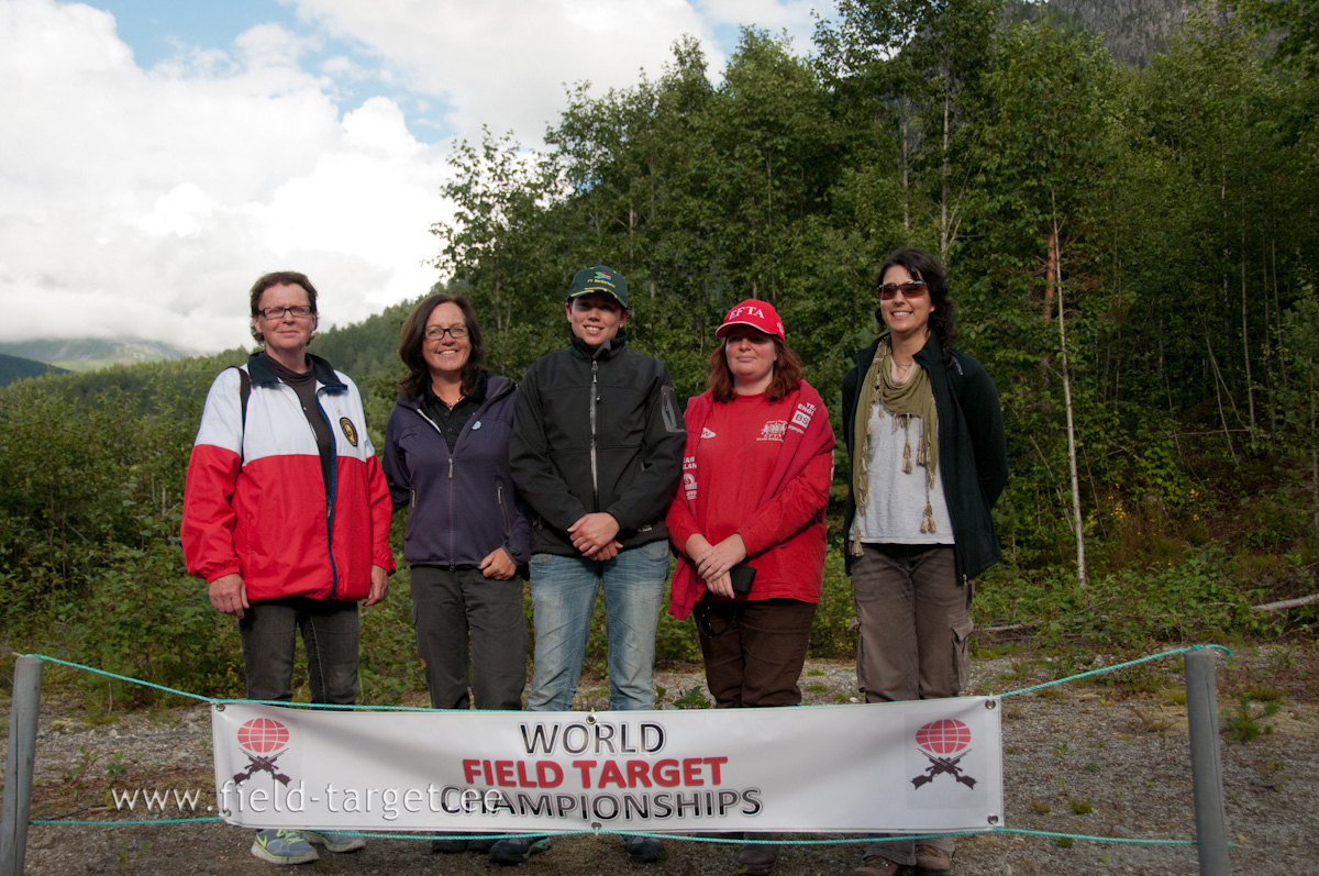 Worlds 2012 PCP Category TOP5 Ladies - Eli, Birgit, Natali, Lyndeen, Ana